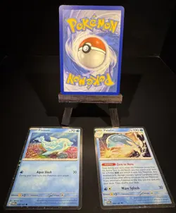 Palafin EX SVP 126 Black Star Promo Regular sized Card Pokemon [Near Mint] Set - Image 2