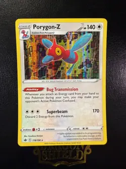 Porygon-Z 118/198 NM - Chilling Reign Pokemon Card - Tomokazu Komiya Art - Image 1