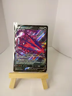 Eternatus V 116/189 - Pokemon TCG Darkness Ablaze Sword & Shield Rare Card NM - Image 1