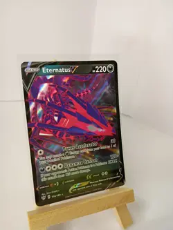 Eternatus V 116/189 - Pokemon TCG Darkness Ablaze Sword & Shield Rare Card NM - Image 2