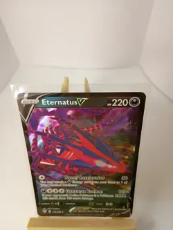 Eternatus V 116/189 - Pokemon TCG Darkness Ablaze Sword & Shield Rare Card NM - Image 4
