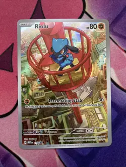 Riolu 010 Mega Evolution Lucario Elite Trainer Box Promo Near Mint English Card - Image 1