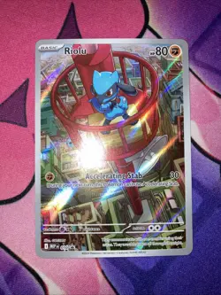 Riolu 010 Mega Evolution Lucario Elite Trainer Box Promo Near Mint English Card - Image 2