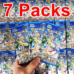 8(7+1) Packs Surging Sparks Booster Pokemon Card Paradise Dragona Sealed Korean - Image 3