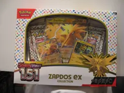 POKEMON TRADING CARD GAME SCARLET & VIOLET - 151 ZAPDOS EX COLLECTION BOX - Image 1