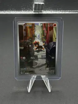 Pokemon TCG Litleo IR 139/132 Illustration Rare Pokemon Card Mega Evolutions - Image 1