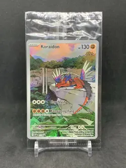 Koraidon SVP 014 Scarlet & Violet ETB Black Star Promo Sealed Pokemon TCG Card - Image 1