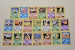 Vintage Pokemon Card Lot of 20 Gym Heroes 1st Edition WOTC TCG - Image 1