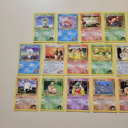 Vintage Pokemon Card Lot of 20 Gym Heroes 1st Edition WOTC TCG - Image 3