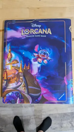 Disney Lorcana Stitch Binder Card Portfolio Azerite City - Image 1