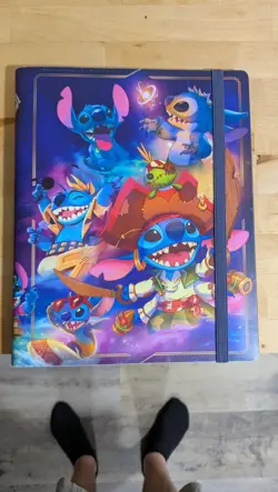 Disney Lorcana Stitch Binder Card Portfolio Azerite City - Image 2