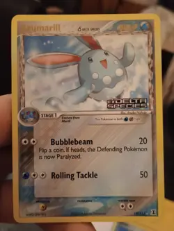 Pokemon Cards Ex Delta Species Marill 76/113 & Azumarill 19/113 Reverse Holo - Image 4