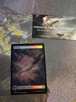 Swamp 0274 Full Art Foil Tarkir: Dragonstorm TDM - Image 1