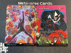 Magic MTG Thrill of Possibility Borderless Foil Marvel Spider-Man Lot*2 - Image 1