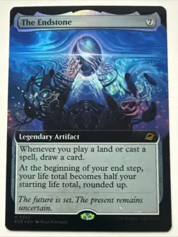 MTG The Endstone 0353 Extended Art Foil NM Edge Of Eternities - Image 1