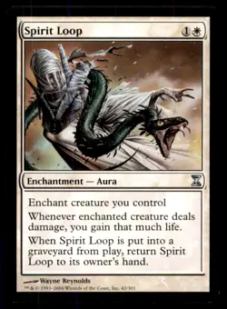 MTG Spirit Loop LP Light Play Time Spiral [3007] - Image 1