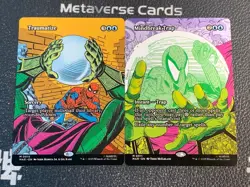 Magic MTG Traumatize Mindbreak Trap Borderless Marvel Spider-Man Lot*2 - Image 1