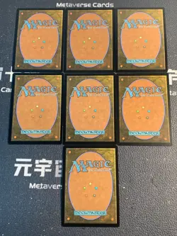 Magic MTG Cheering Crowd Hunter Borderless Foil Marvel Spider-Man Lot*7 - Image 2