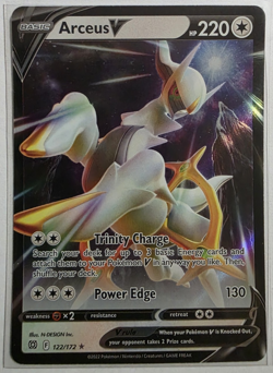 Arceus V - 122/172 - Brilliant Stars - Pokemon TCG - LP - HOLO - Image 1
