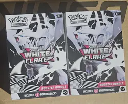 Lot of 2 - Pokemon TCG White Flare Booster Bundle NEW - Image 1