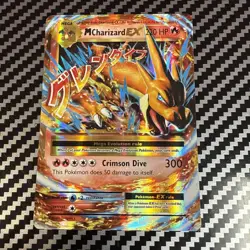 M Charizard EX 13/108 XY Evolutions Full Art Pokemon TCG LP - Image 1