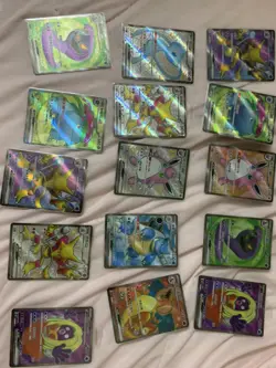 Pokemon Cards Sr &Ssr Alakazam Arbok Wigglytuff Jynx Lot 15 S.Chinese J31 - Image 2