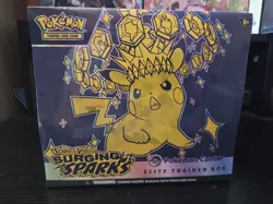 New Sealed Pokemon Center EXCLUSIVE SURGING SPARKS Elite Trainer Box ETB - Image 1