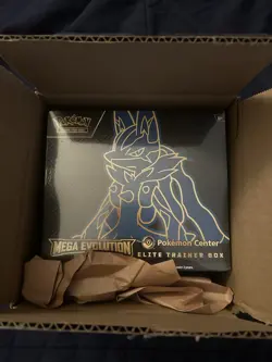 Pokemon Tcg Mega Evolution Pokemon Center Elite Trainer Box Mega Lucario PC ETB - Image 1
