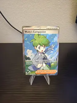 Pokemon TCG Wallys Compassion 176/133 Full Art Trainer Mega Evolutions - Image 1
