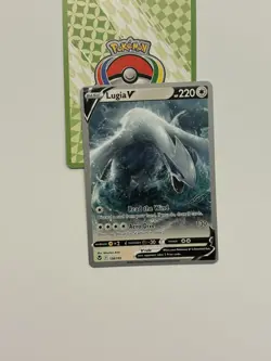 Lugia V 138/195 2023 Pokemon World Championships Deck Variant Silver Tempest G - Image 1