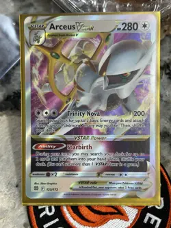 Pokemon Arceus VSTAR 123/172 Swsh09: Brilliant Stars Holo - Image 1