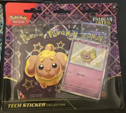 Set of 3 (1 of each) Paldean Fates Tech-Sticker Collection SV4.5 Pokemon TCG - Image 4