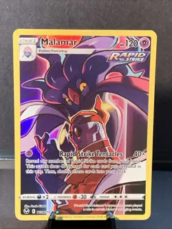 Pokemon TCG Malamar Ultra Rare SWSH12 Silver Tempest Trainer Gallery TG06/TG30 - Image 1