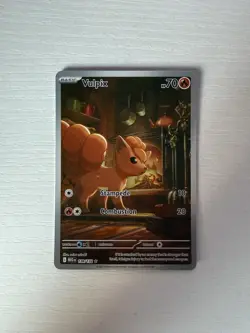 Pokemon TCG Mega Evolution Vulpix 138/132 Secret Rare Near Mint - Image 1