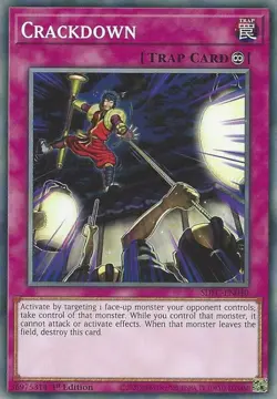 Yugioh! Crackdown - SDFC-EN040 - Common - 1st Edition Near Mint, English - Image 1