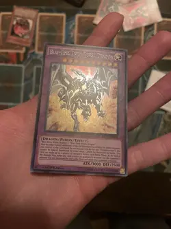 Yugioh Blue-Eyes Twin Burst Dragon MP17-EN056 1st Edition Secret Rare NM - Image 3