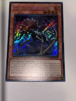 Yugioh! Miscellaneousaurus - RA04-EN022 - Secret Rare - 1st Edition Near Mint, E - Image 1