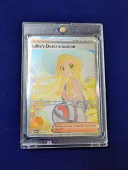 Lillie's Determination 184/132 SIR Pokemon Card Mega Evolutions English Mint - Image 1