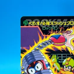 Spring Man Man Mega Man 7 Rock man TCG Trading Card CAPCOM Game Anime Japan #25 - Image 3