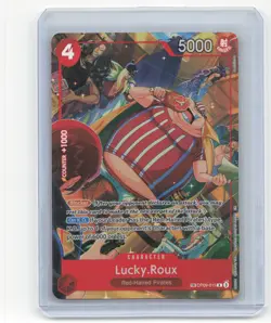 2024 One Piece Card Game Lucky Roux Emperors in the New World #OP09-015 NM - Image 1