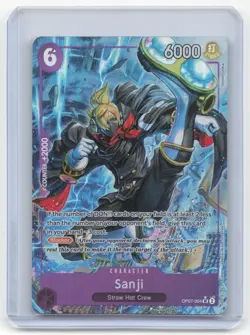 2024 One Piece Card Game Sanji 500 Years in the Future #OP07-064 Near Mint - Image 1