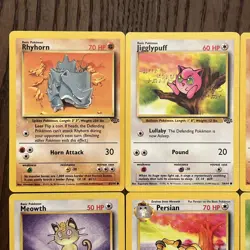 Pokemon Base Set Jungle 12 Card Lot - Image 3