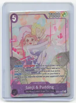 2025 One Piece Card Game Sanji & Pudding Anime 25th Collection #EB02-035 NM - Image 1