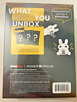 GameStop Power Pack Series 2-PSA 8+ Graded Card & 2 TCG Booster Packs IN HAND! - Image 2