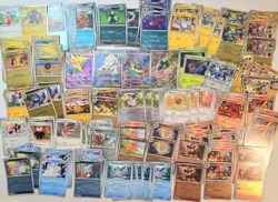Pokemon Mega Evolution Card Lot 163 Cards - Mega Lucario, Manectric, Abomasnow - Image 1