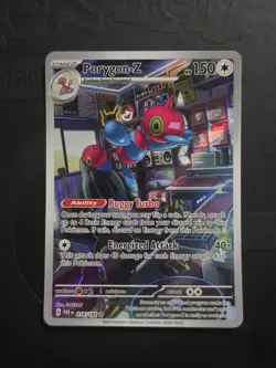 Porygon-Z 214/182 - Pokemon TCG Paradox Rift Illustration Rare Card NM - Image 1
