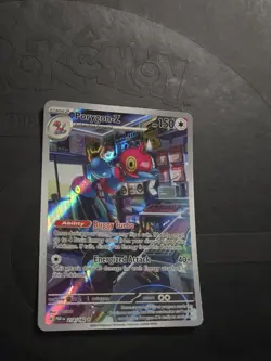 Porygon-Z 214/182 - Pokemon TCG Paradox Rift Illustration Rare Card NM - Image 2