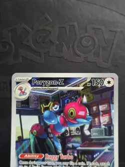 Porygon-Z 214/182 - Pokemon TCG Paradox Rift Illustration Rare Card NM - Image 3