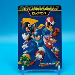 Man Mega Man 7 Rock man TCG Trading Card CAPCOM Game Anime Japan #42 - Image 1