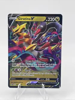 Giratina V SWSH259 Holo Shiny Pokemon TCG Card Black Star Promo 2022 - Image 1